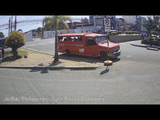 Live webcam view of Cruce de la Avenida Roxas en directo