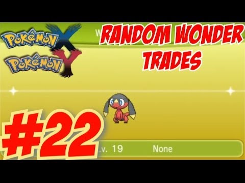 Pokemon X and Y Random Wonder Trades Part 22 - SHINY LIVESTREAM TOMORROW! BE THERE!