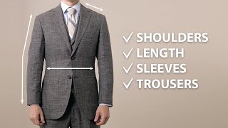 How a Suit Should Fit (2022 Guide)