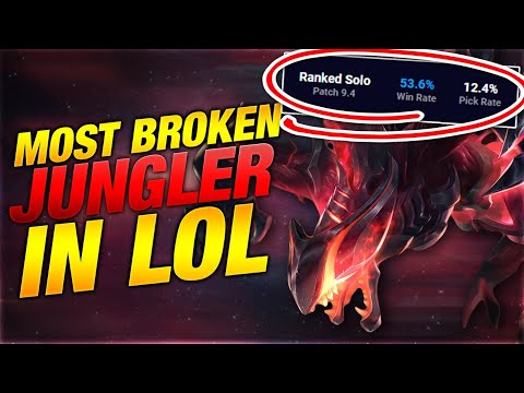 Reksai ist der MOST BROKEN Jungler auf Patch 9.4! [League of Legends]