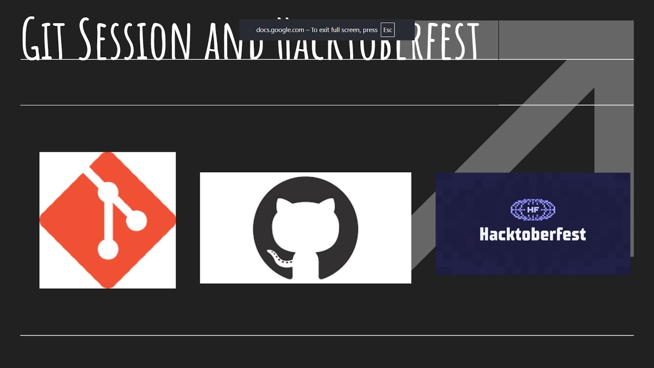 Git, Github and Hacktoberfest