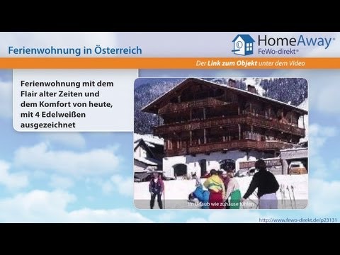 Tirol: Ferienwohnung mit dem Flair alter Zeiten und dem Komfort von heute - FeWo-direkt.de Video