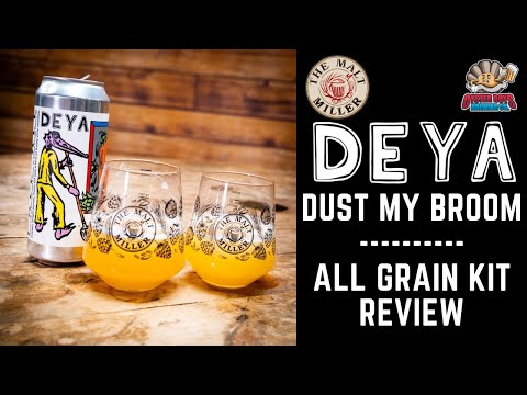 Deya Dust My Broom All-Grain Pale Ale Kit Review – Juicy Hazy Magic!