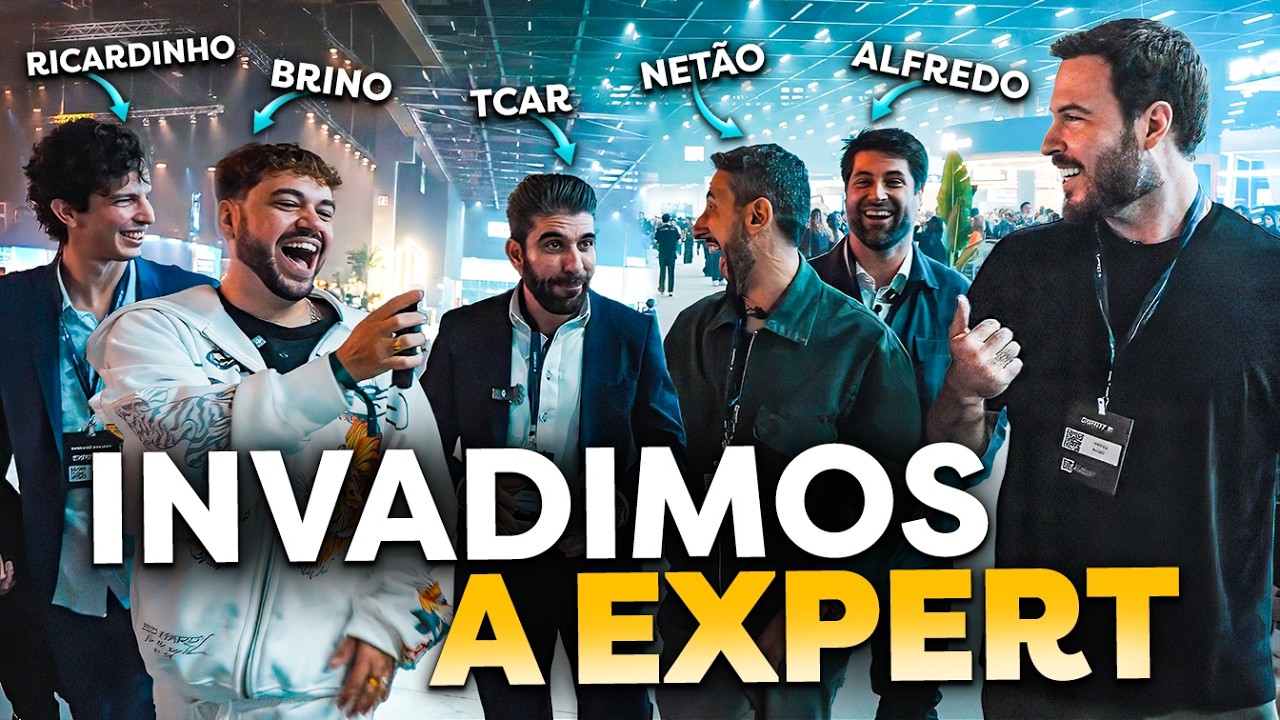 CHAMEI O TCAR, BRINO, ALFREDO, NETÃO E RICARDINHO ACF E INVADIMOS A EXPERT