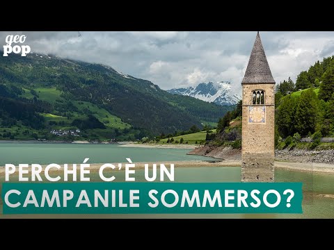 Curon Venosta: The story of the submerged bell tower in Lake Resia, between legend and reality.