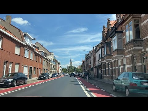 DRIVING IN BELGIUM | BY BRUGES,  BELGIUM 🇧🇪