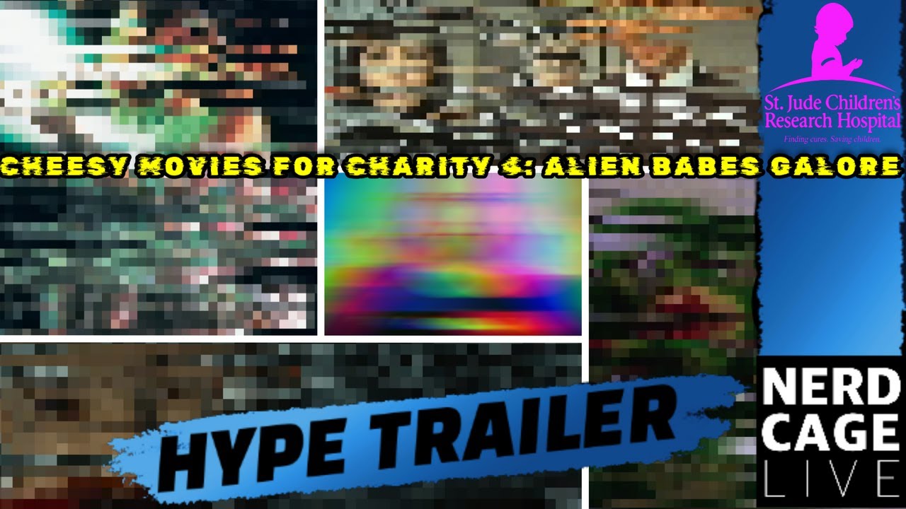 Cheesy Movies For Charity 4: Alien Babes Galore Movie Reveal #1 See you December 13! #StJude