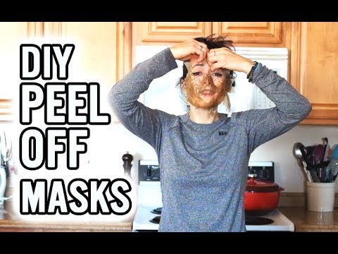 How To Make Peel Off Face Masks | 3 Recipes Video