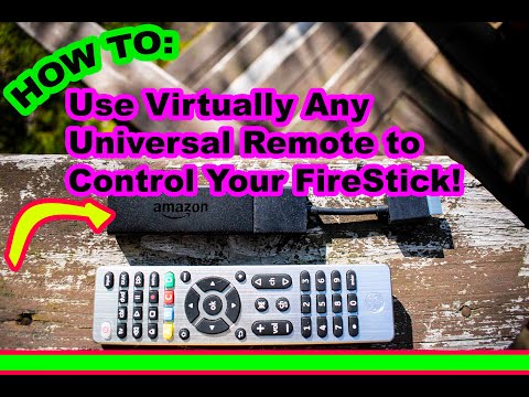 How to Program Any Universal Remote to Work With Amazon FIRE TV Stick