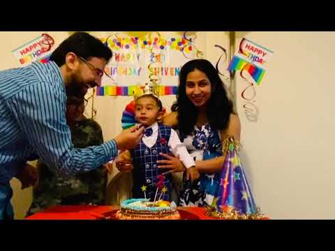 Shiven’s 2nd birthday amid covid19 lockdown