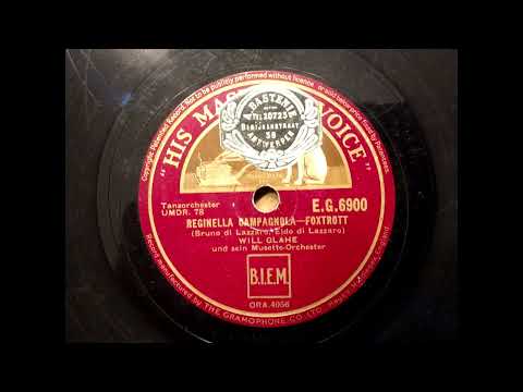 (1939) Reginella Campagnola - Will Glahe und sein Musette Orchester