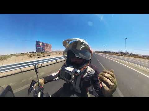 Chile on a motorcycle - from Calama to Antofagasta 01
