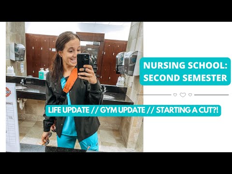 Nursing School | Second Semester | Life Update | Starting a Cut?!