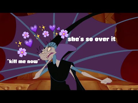 Yzma being an iconic villain for over 8 and a half minutes straight 💜