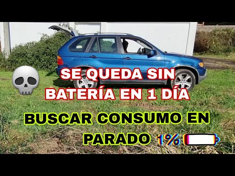 BMW X5 SE QUEDA SIN BATERÍA EN 1 DÍA😤 BUSCAR CONSUMO EN PARADO ⚡Detectar fugas de electricidad