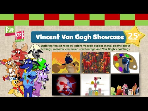 Krazy Krok Productions - Vincent Van Gogh Gallery - Special Edition (2025) | Learn Colors With Art