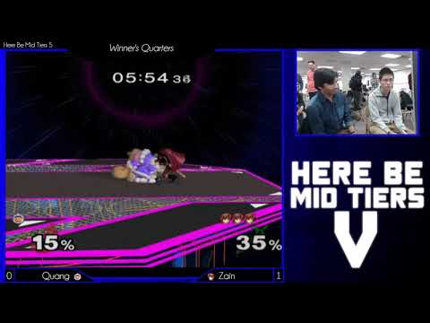 HBMT5 High Bracket: Zain(Marth) vs Quang(Fox, Ice Climbers)