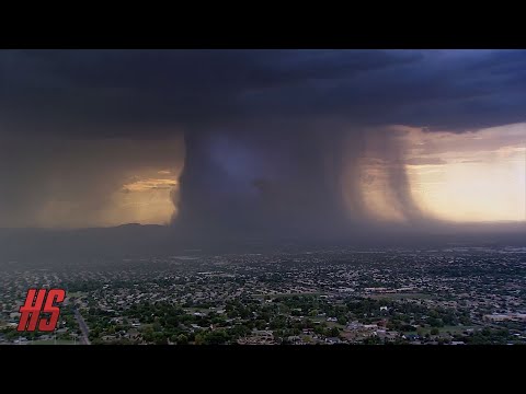 "Godzilla Rises Over Rainy Galveston, Texas" August 12, 2018 | HollywoodScotty VFX