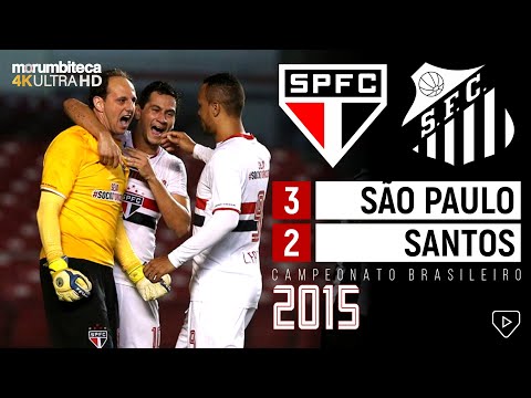 São Paulo 3x2 Santos - 2015 - Ganso, Michel Bastos, Pato, Rogério and the Classic of Comebacks!