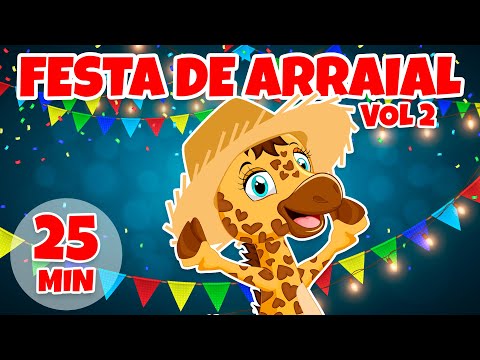Festa de Arraial vol 2 - Giramille 25 min | Desenho Animado Musical