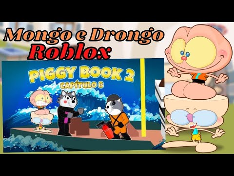 Mongo e Drongo em Piggy Book 2 Capítulo 8 - Piggy do Roblox em desenho animado (REACT)