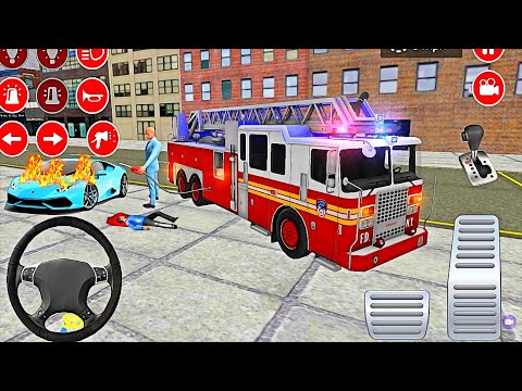 Fire Truck Game - Real Fire Truck Driving Simulator: Fire Fighting-Best Android Gameplay HD