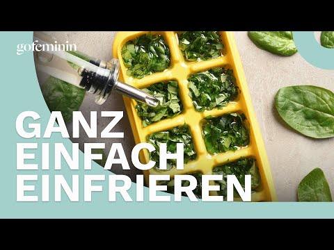 Nie wieder welke Basilikum-Pflanzen: So einfach könnt ihr Kräuter einfrieren!