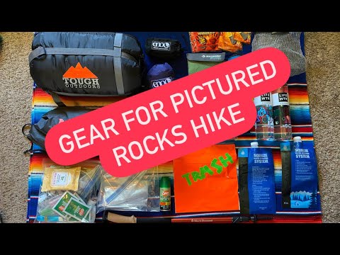 What Gear I Packed to Hike the Pictured Rocks in Michigan