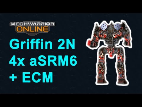 Dropping a lot of Griffin 2Ns with the Space Captain! - MechWarrior Online - TTB
