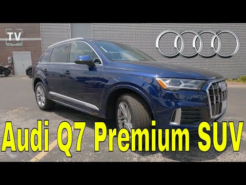 2021 Audi Q7 45 PREMIUM SUV Equipment Review and Walk Around