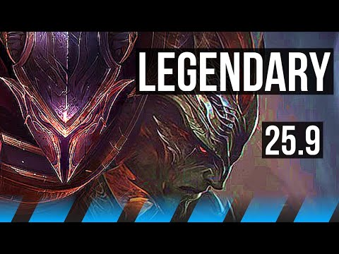 PANTHEON vs YASUO (MID) | Legendary, 17/3/3 | NA Grandmaster | 25.9