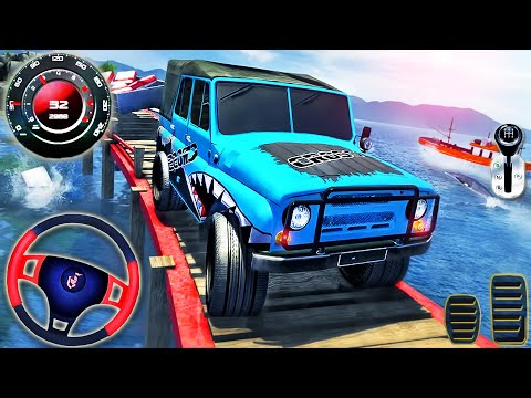 Offroad Cargo Jeep Prado Driving - Hammer Car Driver Simulator 2021 - Android GamePlay