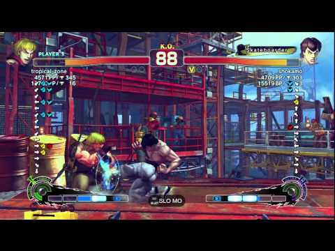 tropical_zone [Ken] vs. shokamo [Fei Long] | SSF4 AE