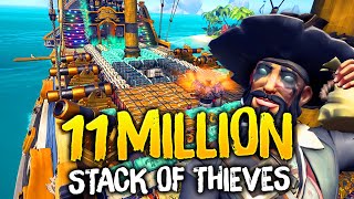 We STACKED 11MILLION GOLD WORTH OF LOOT on OUR GAL