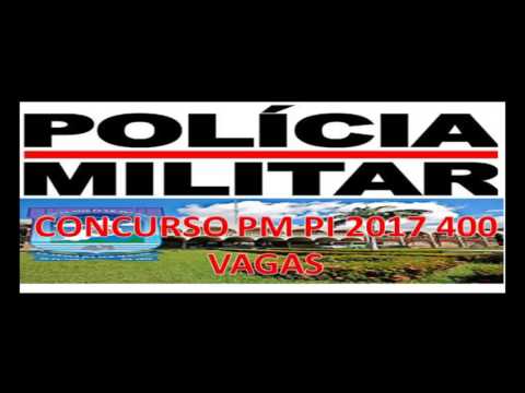 Apostila Concurso Pm Pi 2017 e Video Aulas