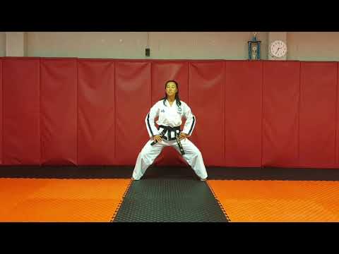 ITF TAEKWON-DO - White belt lesson 1