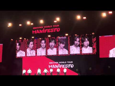 221006(Introduction ment) Enhypen in Dallas-Fort Worth ‘Manifesto Tour’