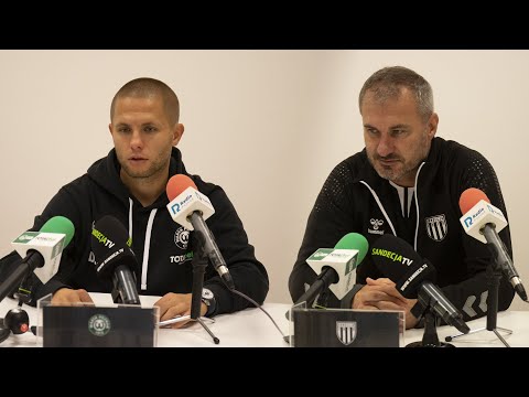 2022-10-19 Puchar Polski: Sandecja Nowy Sącz - Warta Poznań 2-1 (1-0), pomeczowa konferencja prasowa