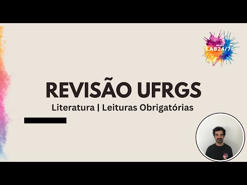 REVISÃO UFRGS 2026 | Literatura – Leituras Obrigatórias