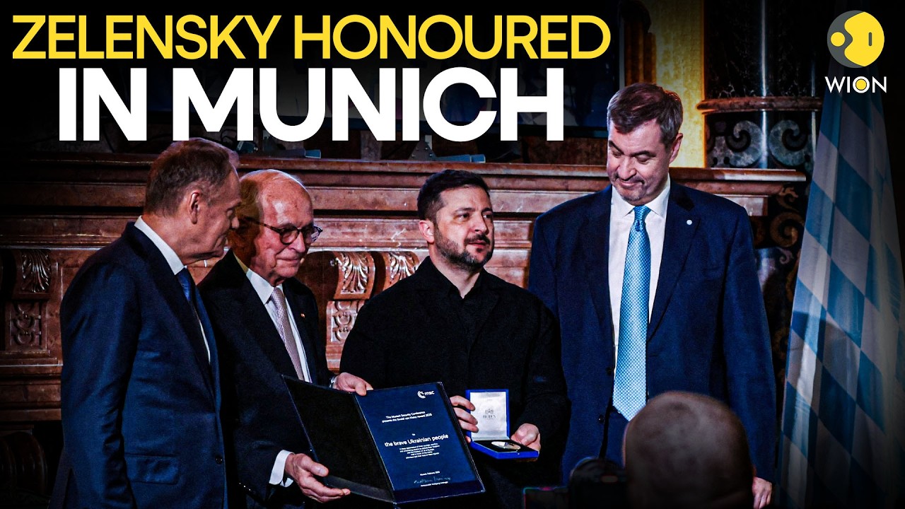 Russia-Ukraine War LIVE: Zelensky Receives Ewald-von-Kleist Prize In Munich | WION