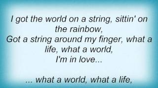 17510 Perry Como - I&#39;ve Got The World On A String Lyrics