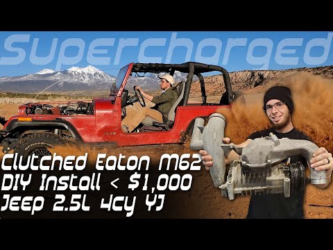 I Supercharged My 4cyl Jeep For Under $1000 And You Can Too!