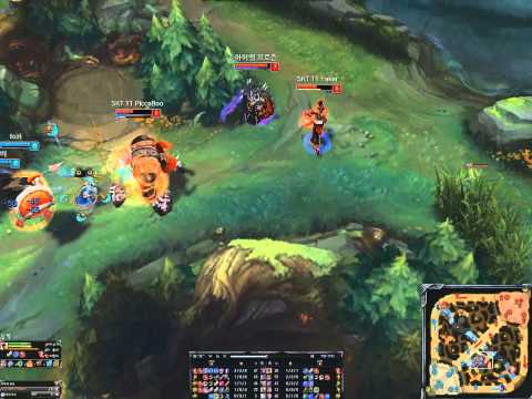 FAKER Lee Sin Highlight 15.01.06