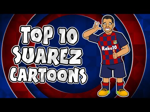 🦷🦷Luis Suarez - Top 10 Cartoons🦷🦷