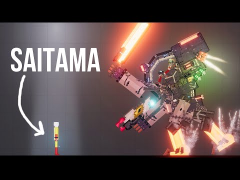 SAITAMA vs Titanfall Battle Mechs - People Playground 1.22.3