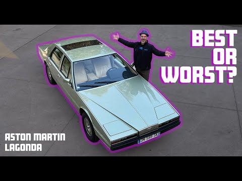 Aston Martin Lagonda. The fastest, most expensive and STRANGEST classic sedan ... in the world.