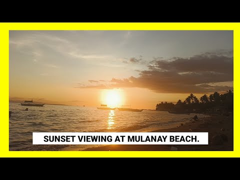 SUNSET VIEWING AT STA. ROSA, MULANAY#seaside #beach #sunset