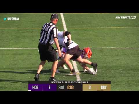 #NECMLAX - Hobart defeats Bryant, 21-5, advances to NEC final