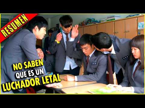 👉 resumen: SU MAESTRO NO SABE QUE SU ALUMNO NUEVO ES UN LUCHADOR LETAL || Ahora te cuento