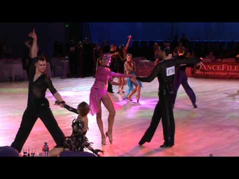 WDSF Open Latin 1/4 rumba Alexey Korolev - Maria Titova